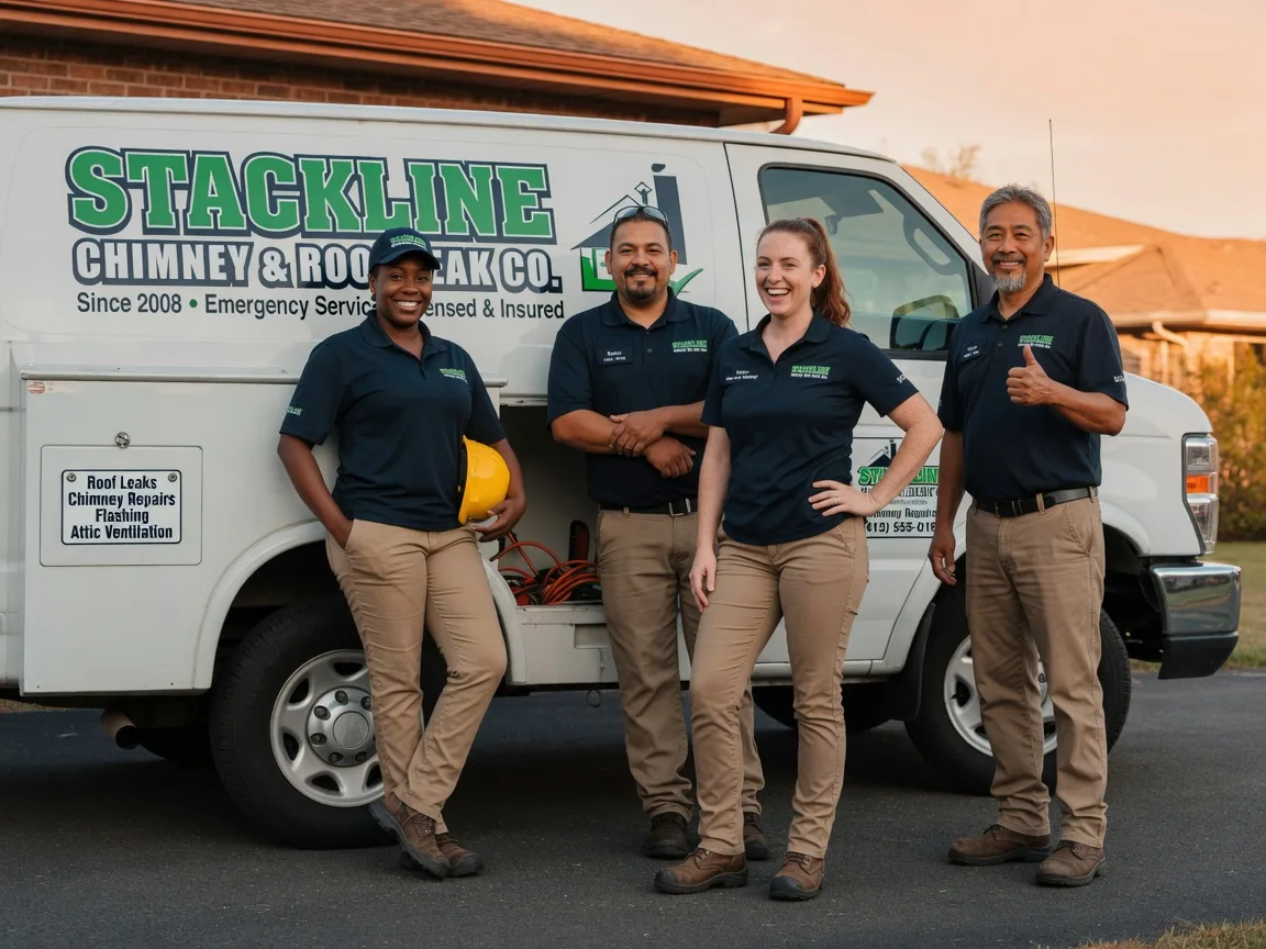 Chimney flashing repair company in Hugo, OK
